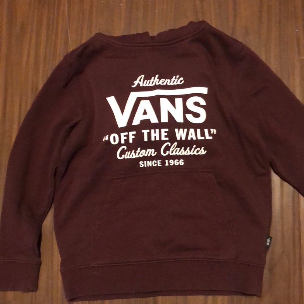 Vans Size Small Girls Hoodie